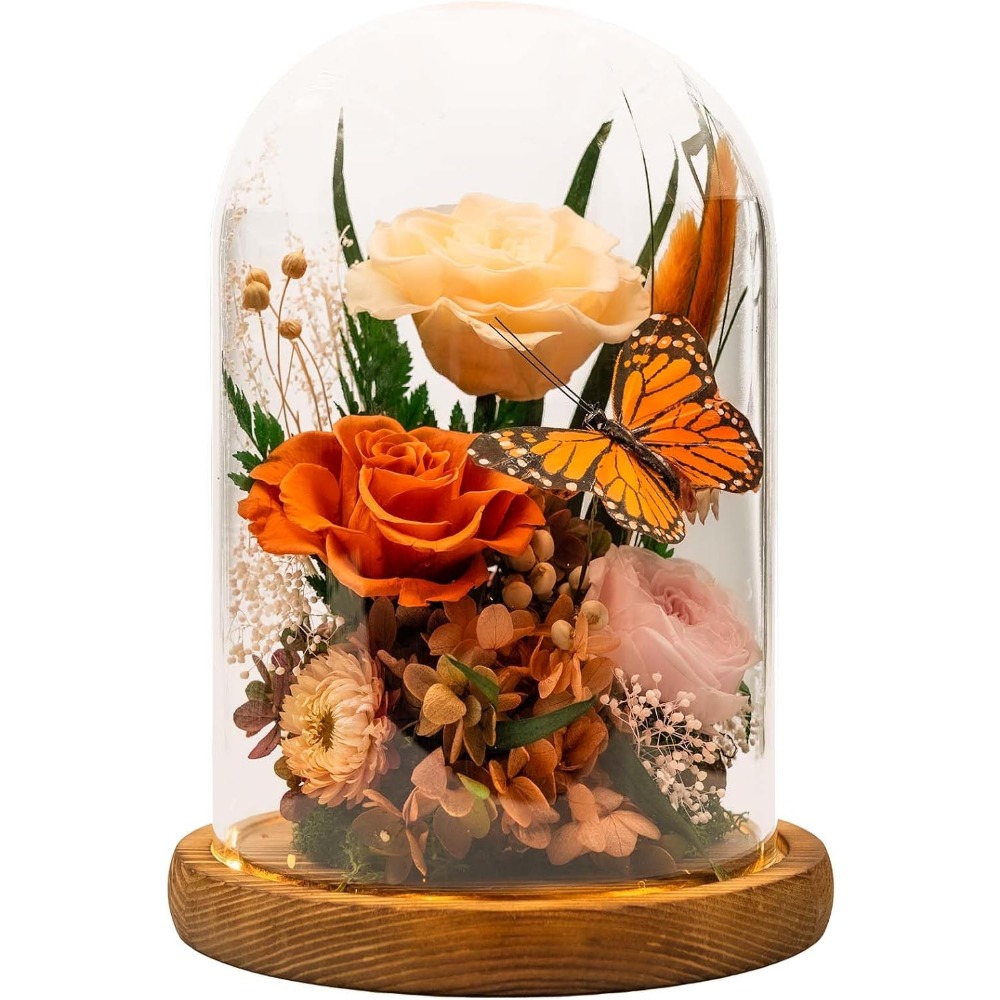 Home Decor Tulip - Flores Preservadas Elegantes: Amor Eterno para