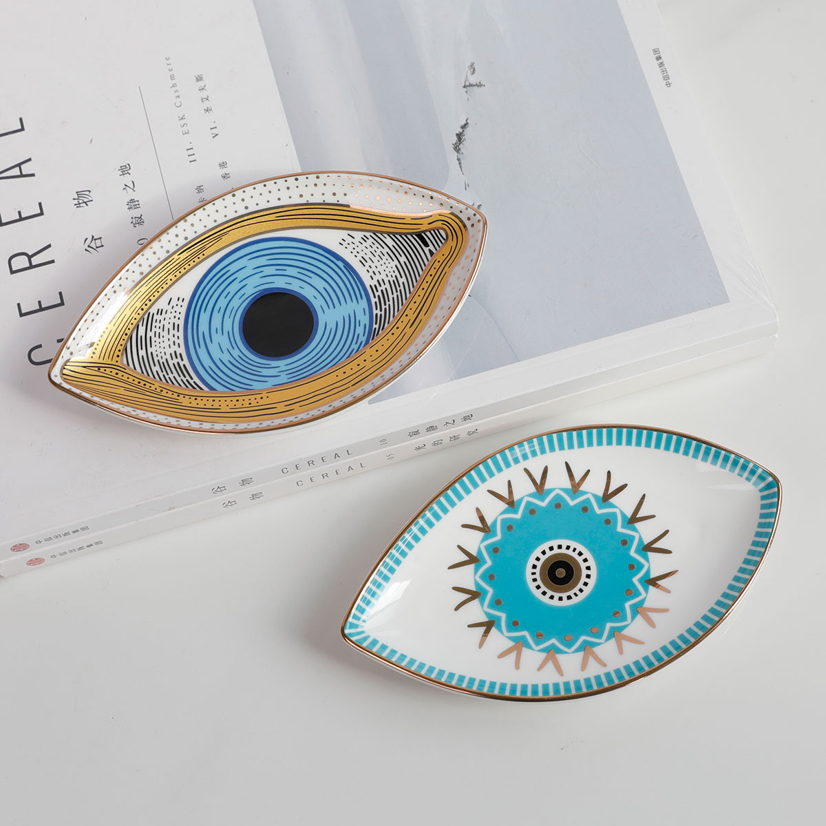 Ceramic Trinket Dish - Plato de baratija, plato de anillo