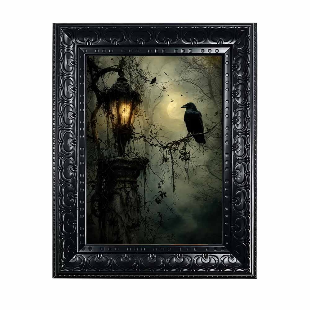Home Decor Gothic - Arte de pared de Halloween, lienzo