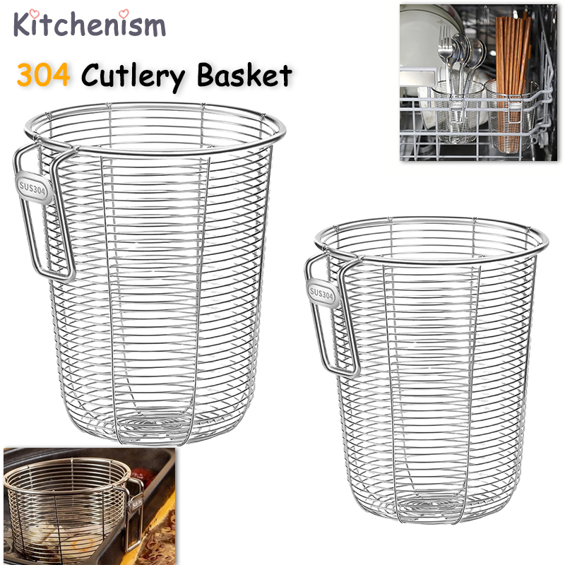 Woven Wall Basket - Kitchenism 304 Soporte Organizador de Palillos