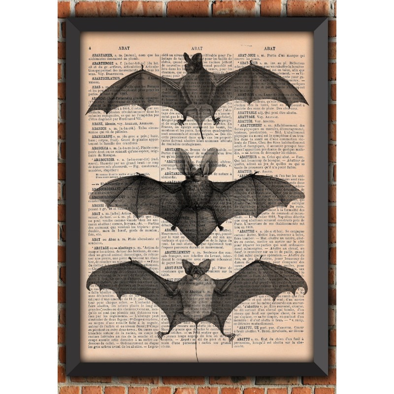 Home Decor Gothic - Póster Decorativo Vintage de Halloween con
