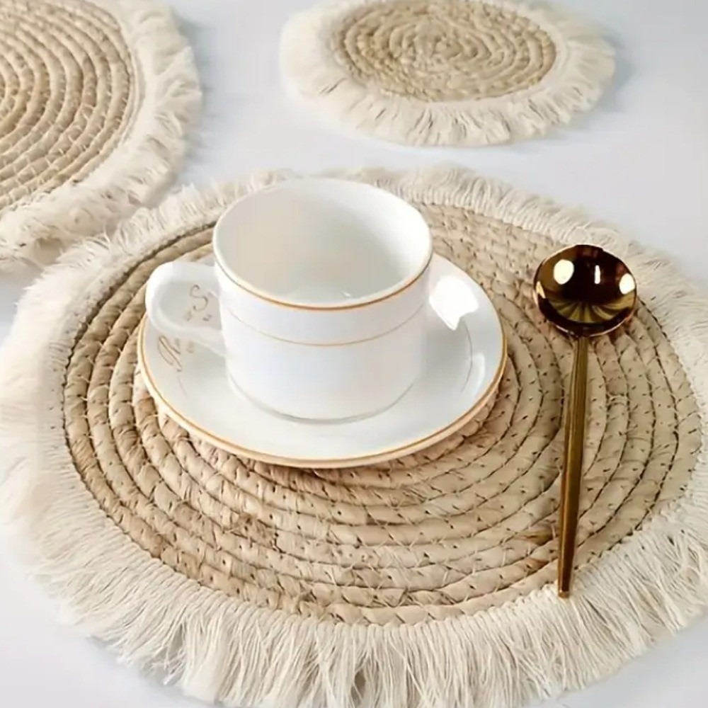 Bandeja Decorativa Boho de Paj - Woven Wall Basket reseña y precio