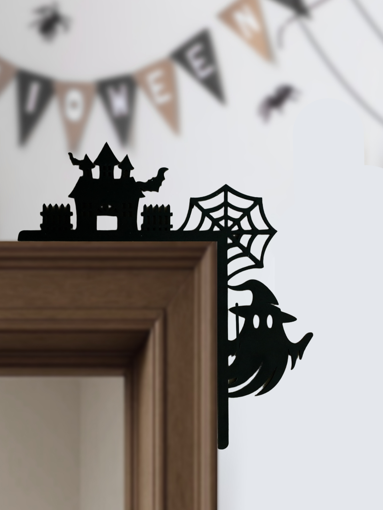 Decoración de esquina de puert - Home Decor Gothic reseña y precio