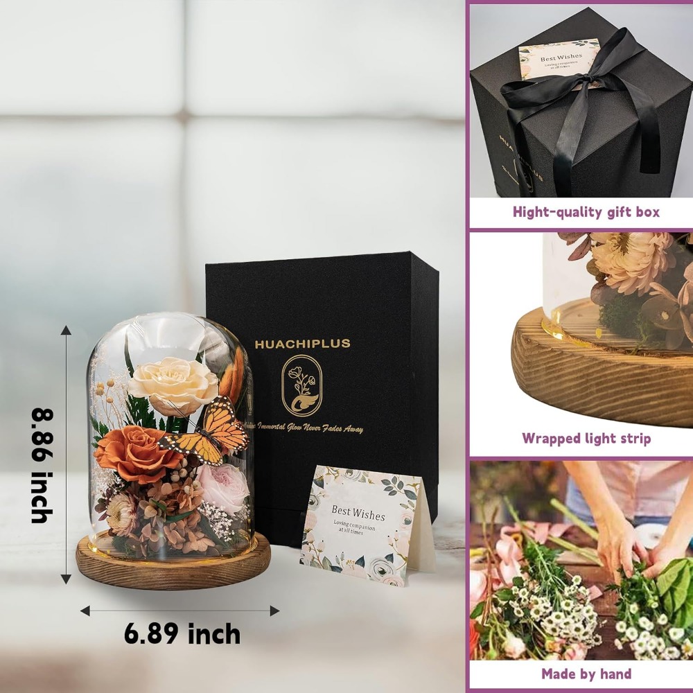 Flores Preservadas Elegantes:  - Home Decor Tulip reseña y precio