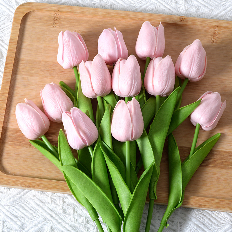 3/6/9 Uds tulipán flor Artific - Home Decor Tulip reseña y precio