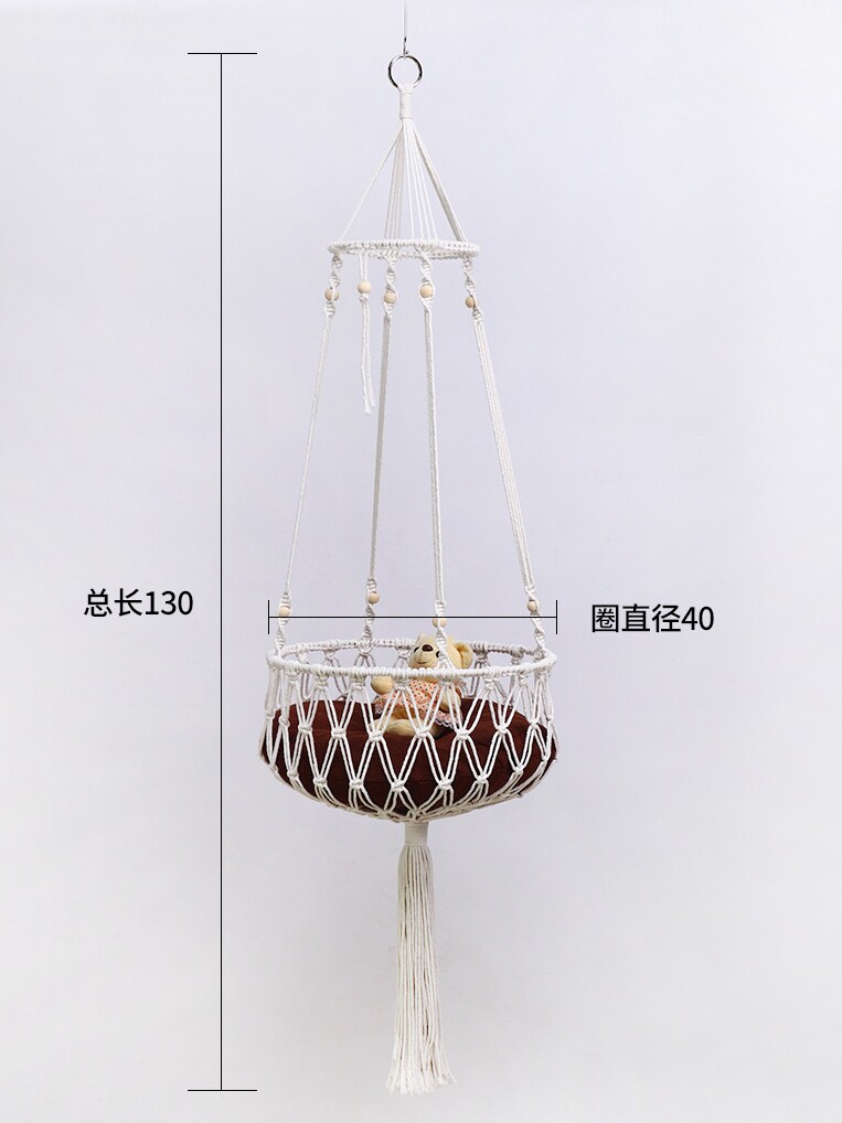 Hamaca para gatos hecha a mano - Woven Wall Basket reseña y precio