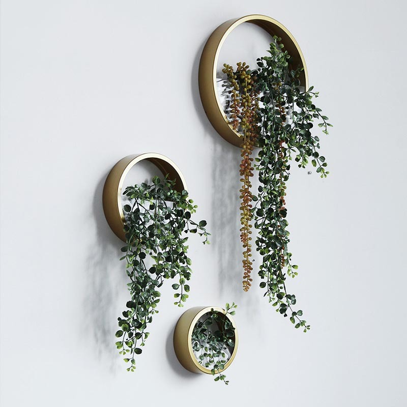 Jarrones creativos de Metal pa - Woven Wall Basket reseña y precio