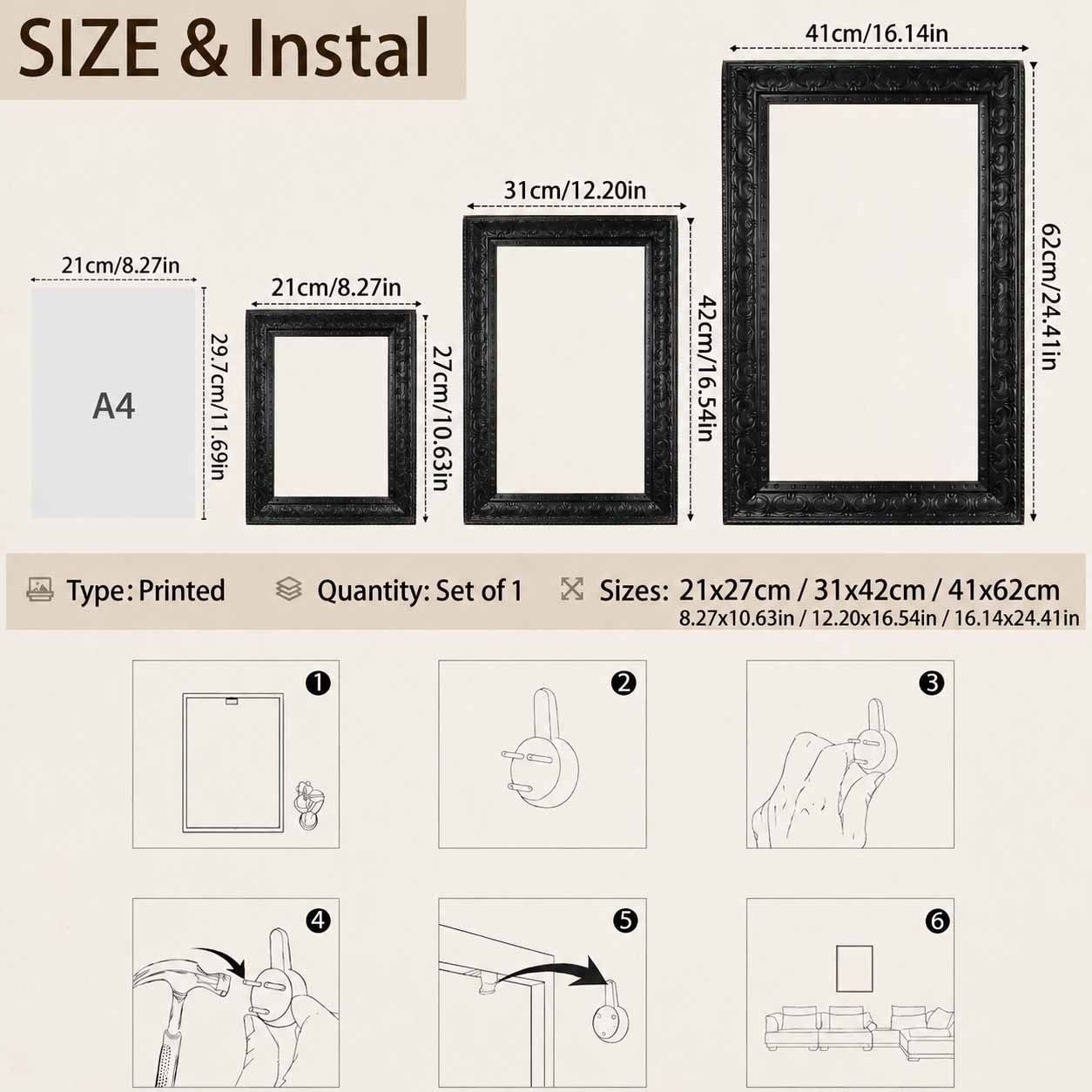 Arte de pared de Halloween, li - Home Decor Gothic reseña y precio