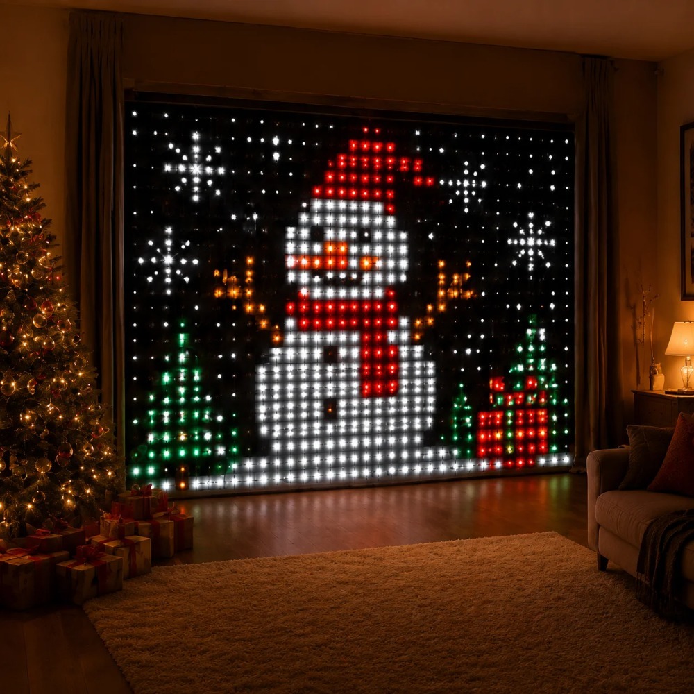 Luces LED de cortina de píxele - Home Decor Lighting reseña y precio
