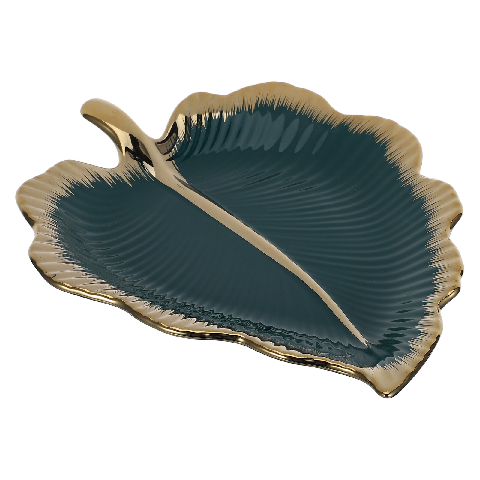 Bandeja de cerámica verde con  - Ceramic Trinket Dish reseña y precio