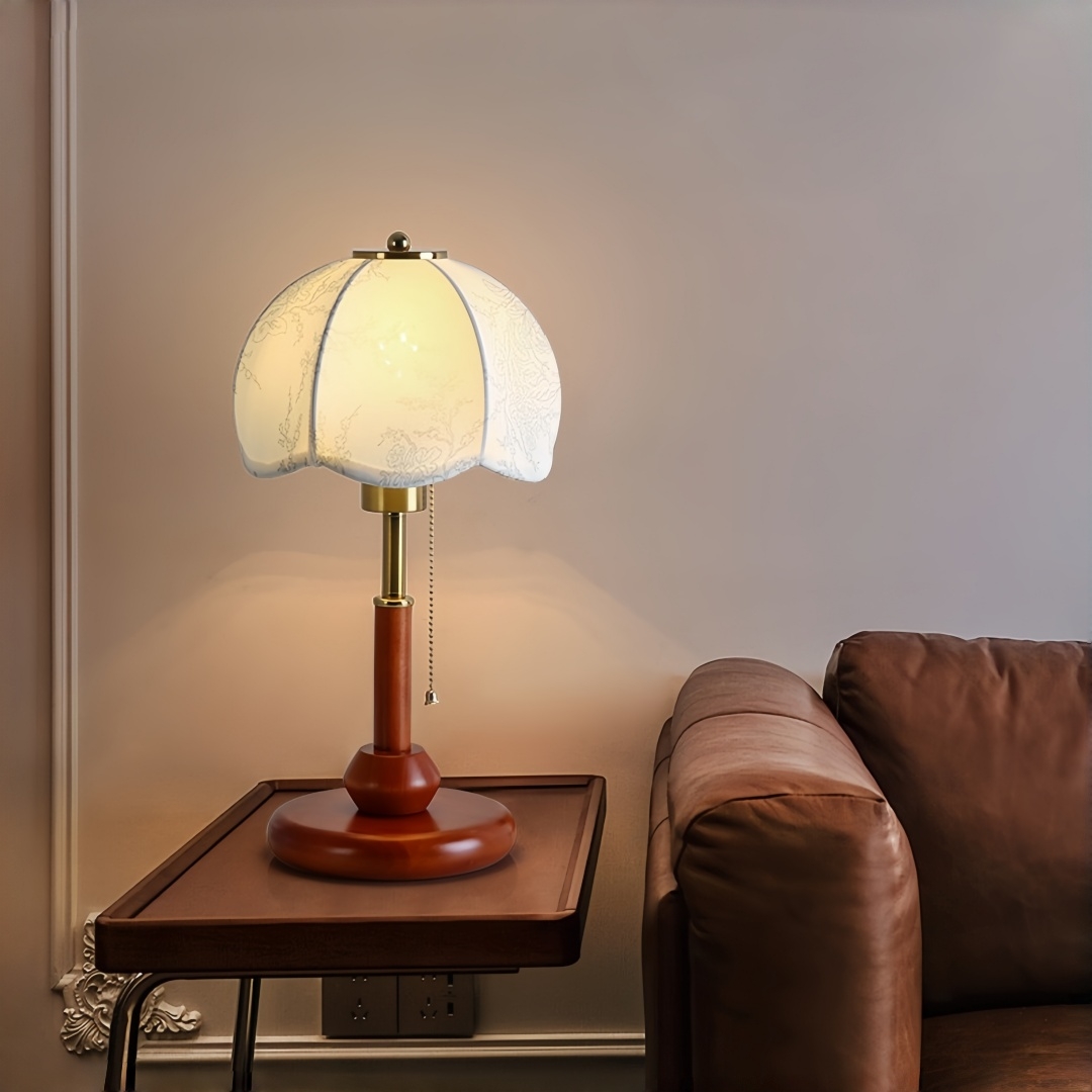 Lámpara de Mesa Vintage con Fo - Home Decor Lighting reseña y precio
