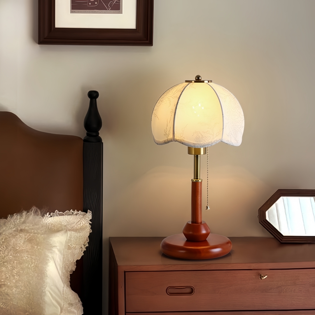 Lámpara de Mesa Vintage con Fo - Home Decor Lighting reseña y precio