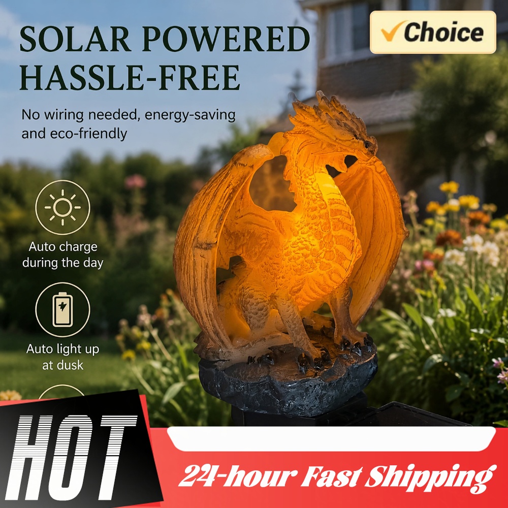Lámpara Solar de Jardín con Fo - Home Decor Gothic reseña y precio