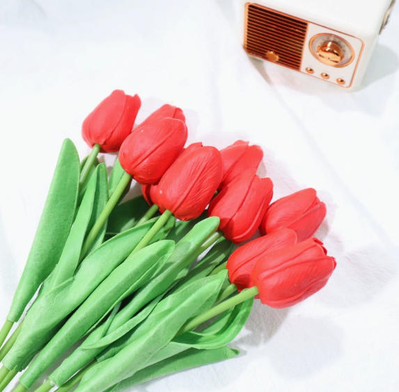 5 piezas de flores de tulipán  - Home Decor Tulip reseña y precio