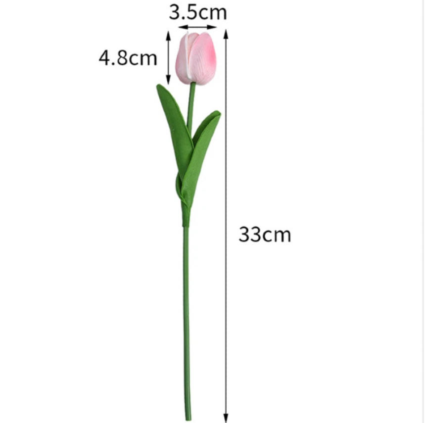 5 piezas de flores de tulipán  - Home Decor Tulip reseña y precio