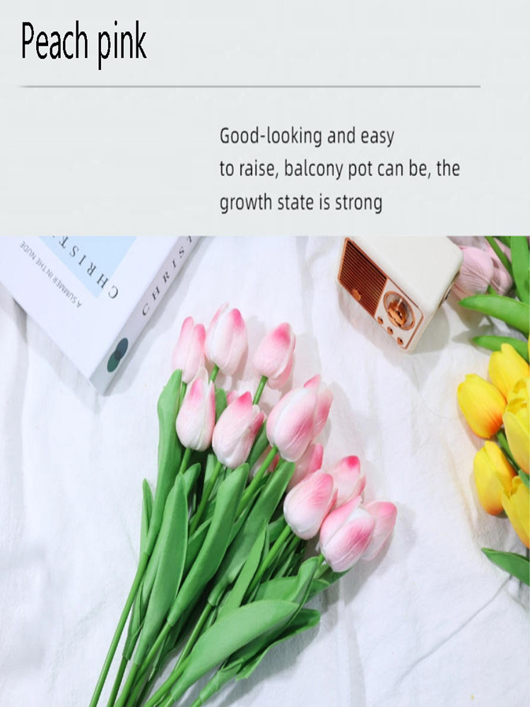 5 piezas de flores de tulipán  - Home Decor Tulip reseña y precio