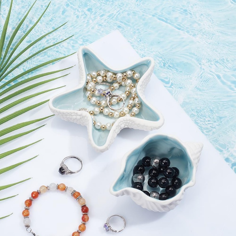 Bandeja de joyería de cerámica - Ceramic Trinket Dish reseña y precio