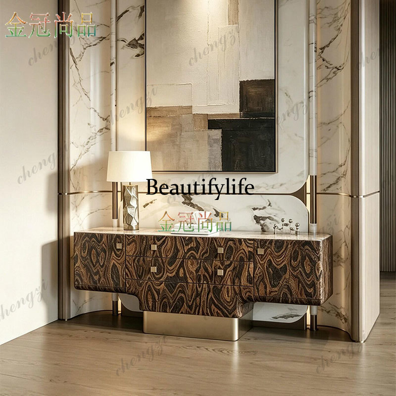Mueble de entrada de lujo lige - Home Decor Lighting reseña y precio