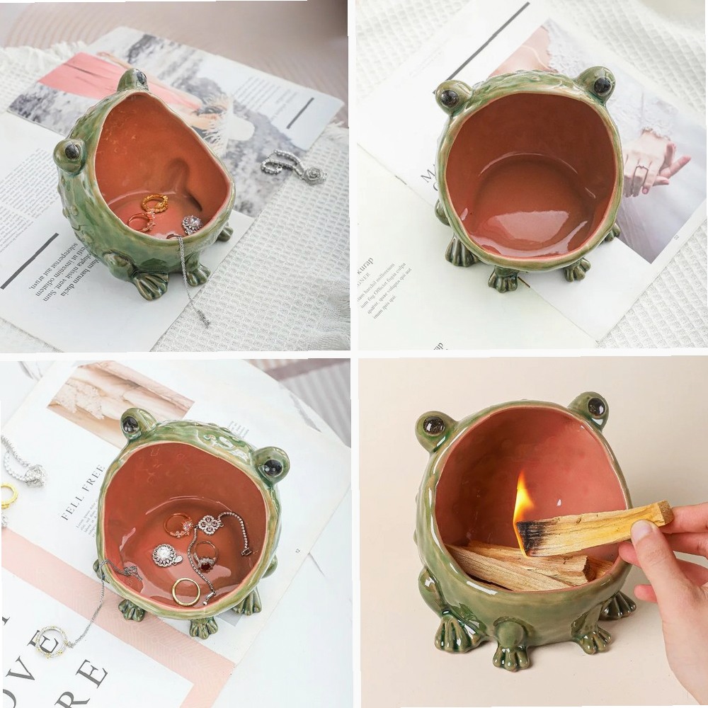 Plato de cerámica con forma de - Ceramic Trinket Dish reseña y precio