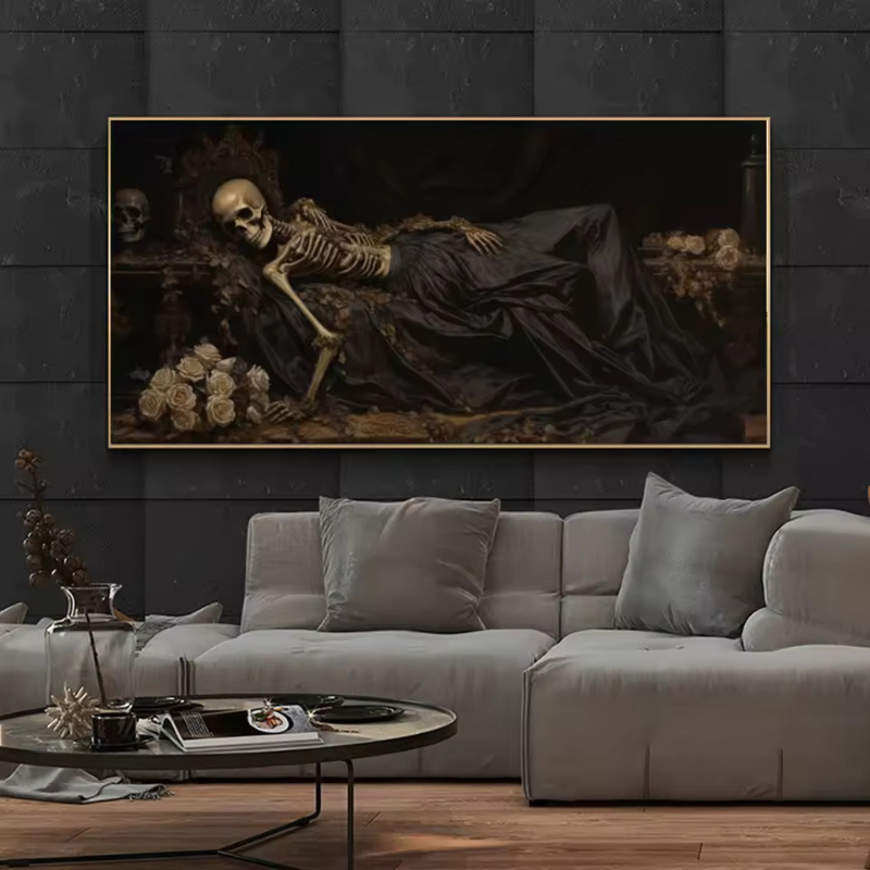 Póster de Lona con Diseño de E - Home Decor Gothic reseña y precio