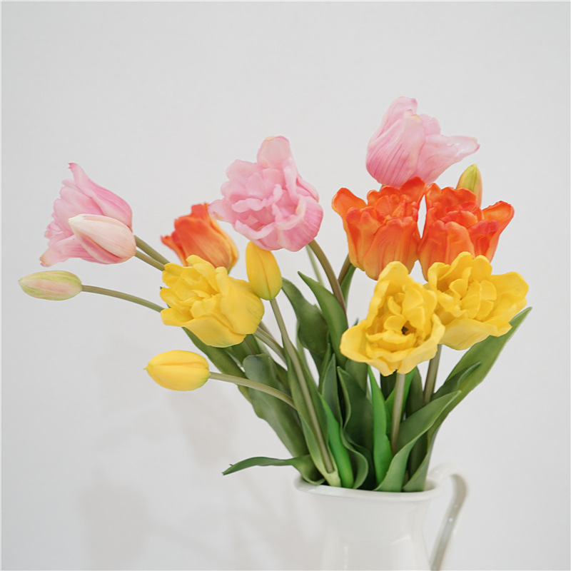 3 Piezas de Ramo de Tulipanes  - Home Decor Tulip reseña y precio