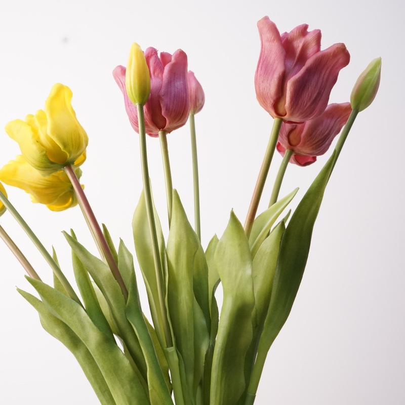 3 Piezas de Ramo de Tulipanes  - Home Decor Tulip reseña y precio