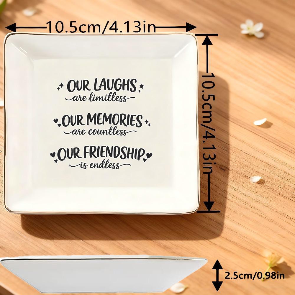 Bandeja de Joyería de Cerámica - Ceramic Trinket Dish reseña y precio