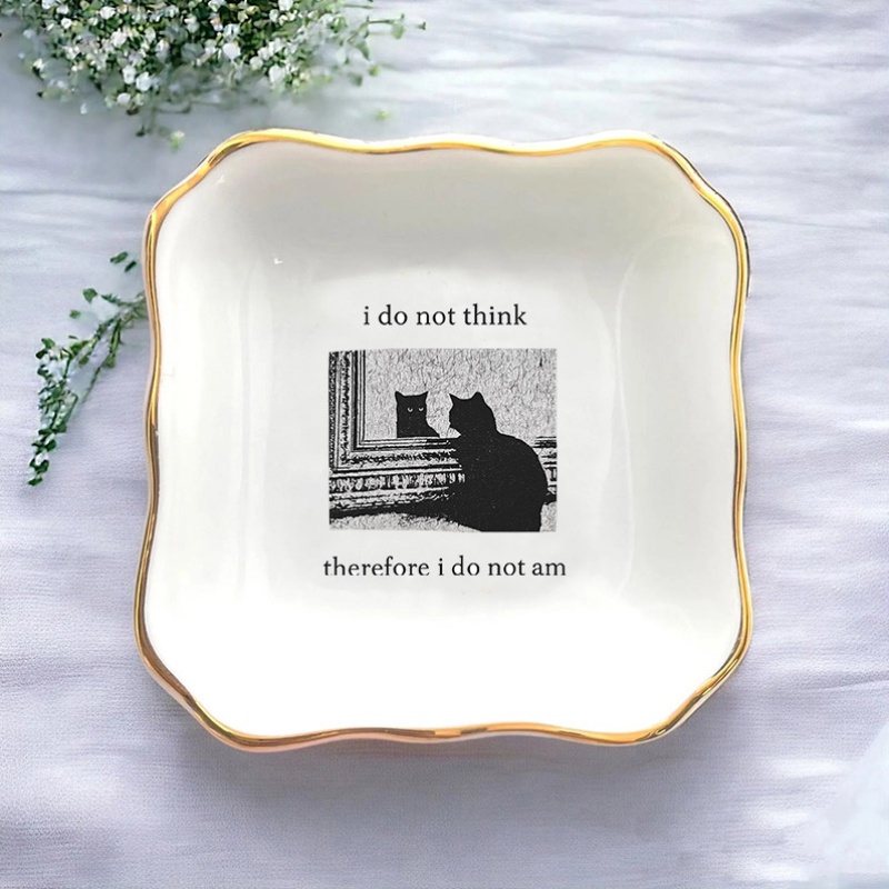 1 unidad Bandeja para Anillos  - Ceramic Trinket Dish reseña y precio