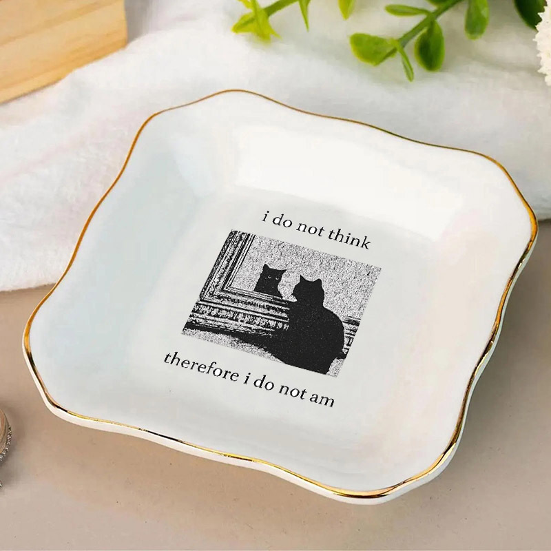 1 unidad Bandeja para Anillos  - Ceramic Trinket Dish reseña y precio