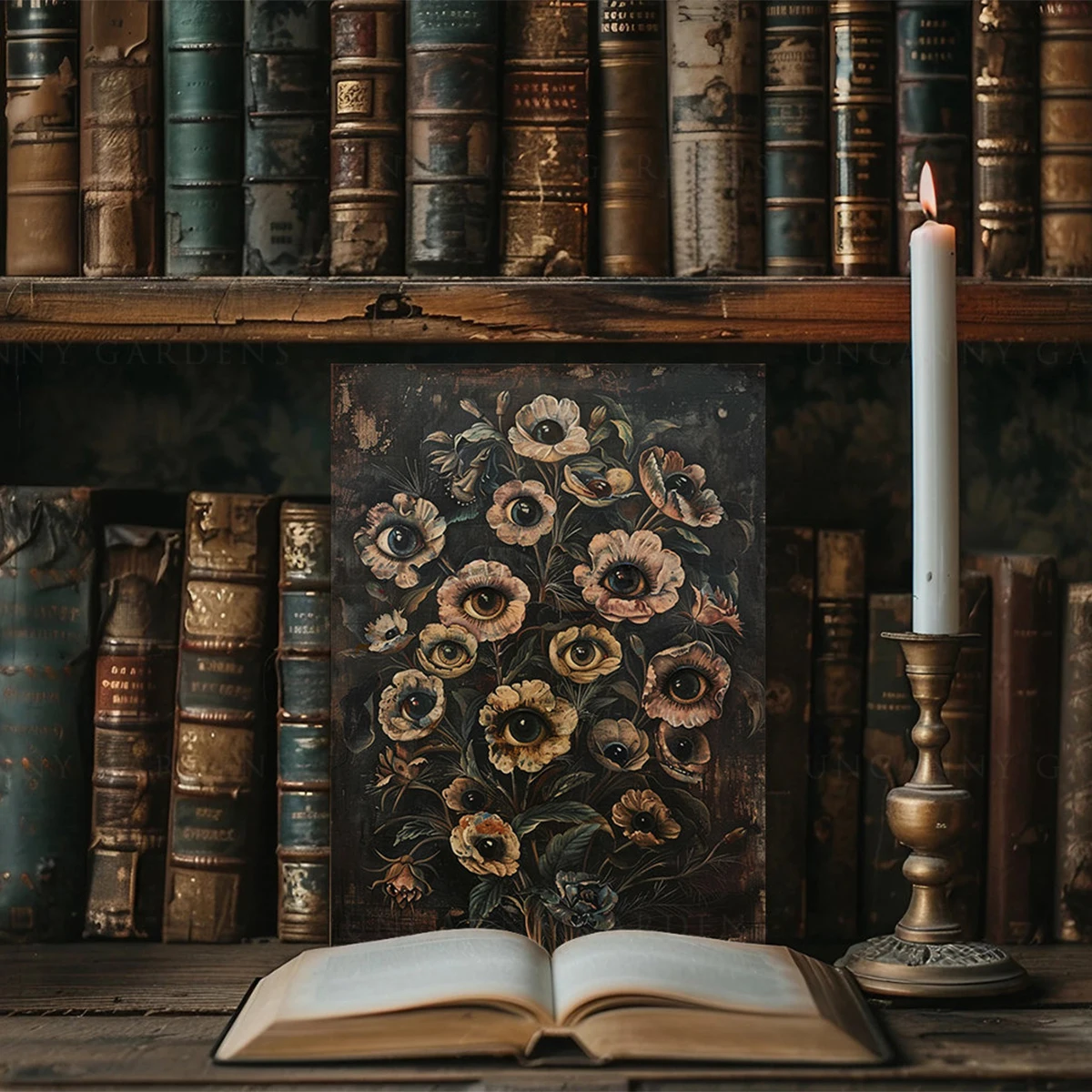 1 pieza de póster impreso en l - Home Decor Gothic reseña y precio