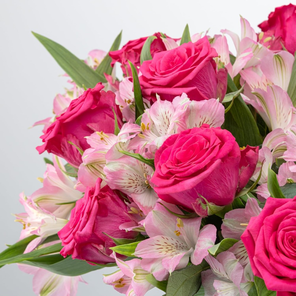 Elegante Arreglo de Rosas y Al - Home Decor Tulip reseña y precio