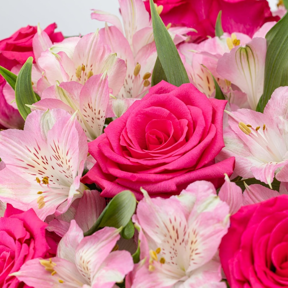 Elegante Arreglo de Rosas y Al - Home Decor Tulip reseña y precio