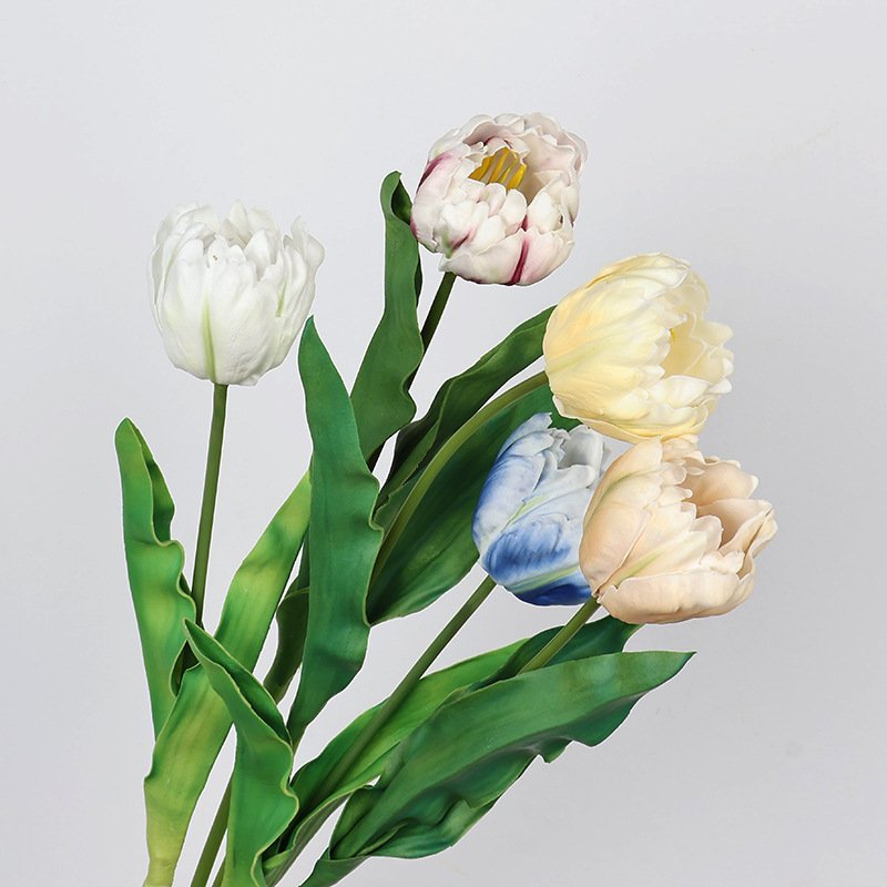 61CM loro Artificial tulipán P - Home Decor Tulip reseña y precio